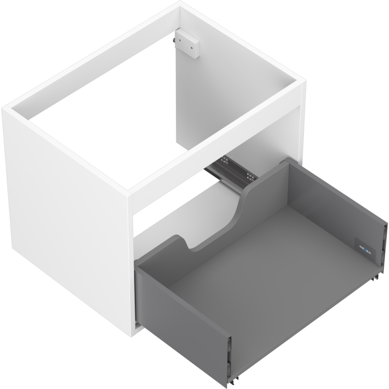 Mexen Box-A Unterschrankkorpus 60 cm, 1 Schublade, weiß matt - 91AX0-0600-470-1-01