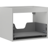 Mexen Box-A Korpus des Waschtischunterschranks 60 cm, 1 Schublade, Grau matt - 91AX0-0600-470-1-62