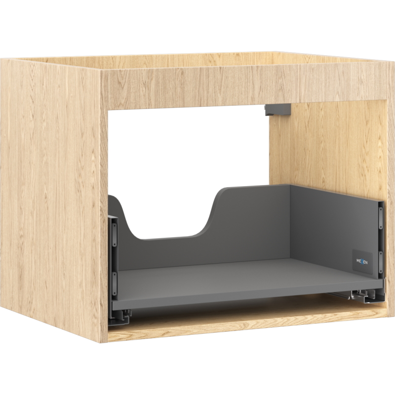 Mexen Box-A Unterschrankkorpus 60 cm, 1 Schublade, Eiche - 91AX0-0600-470-1-81