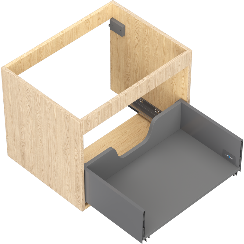Mexen Box-A Unterschrankkorpus 60 cm, 1 Schublade, Eiche - 91AX0-0600-470-1-81