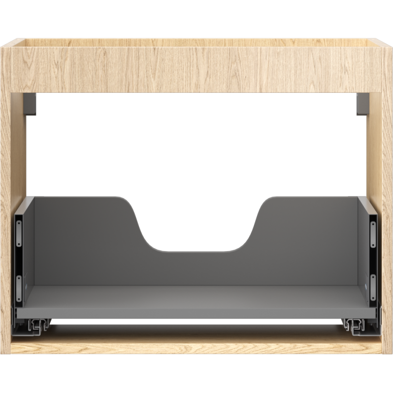 Mexen Box-A Unterschrankkorpus 60 cm, 1 Schublade, Eiche - 91AX0-0600-470-1-81