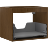 Mexen Box-A Unterschrankkorpus 60 cm, 1 Schublade, Nussbaum - 91AX0-0600-470-1-86