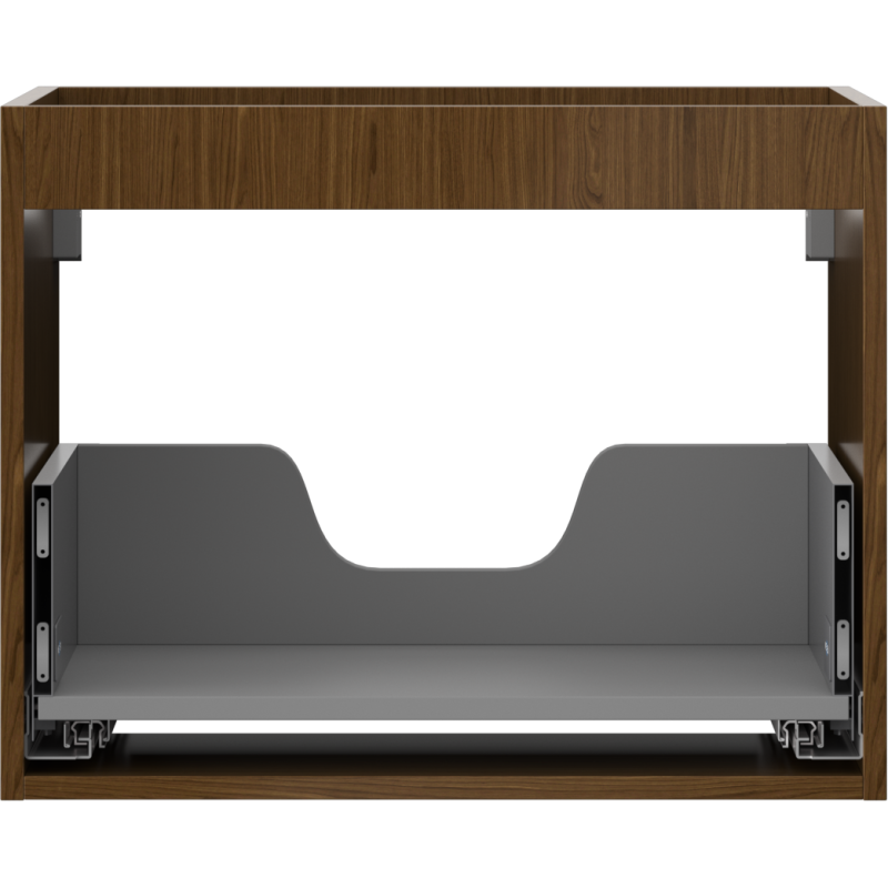 Mexen Box-A Unterschrankkorpus 60 cm, 1 Schublade, Nussbaum - 91AX0-0600-470-1-86