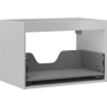 Mexen Box-A Korpus des Waschtischunterschranks 70 cm, 1 Schublade, Grau Matt - 91AX0-0700-470-1-62