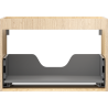 Mexen Box-A Korpus des Waschtischunterschranks 70 cm, 1 Schublade, Eiche - 91AX0-0700-470-1-81