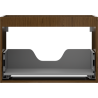 Mexen Box-A Korpus des Waschtischunterschranks 70 cm, 1 Schublade, Nussbaum - 91AX0-0700-470-1-86