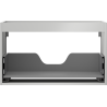 Mexen Box-A Unterschrankgehäuse für Waschtischunterschrank 80 cm, 1 Schublade, graumatt - 91AX0-0800-470-1-62