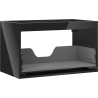 Mexen Box-A Unterschrank-Korpus 80 cm, 1 Schublade, Schwarz Hochglanz - 91AX0-0800-470-1-70