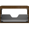 Mexen Box-A Unterschrankkorpus 80 cm, 1 Schublade, Nussbaum - 91AX0-0800-470-1-86