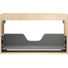 Mexen Box-A Korpus des Waschbeckenschranks 80 cm, 1 Schublade, Eiche - 91AX0-0800-470-1-81