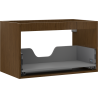 Mexen Box-A Unterschrankkorpus 80 cm, 1 Schublade, Nussbaum - 91AX0-0800-470-1-86
