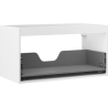 Mexen Box-A Korpus Waschbeckenschrank 90 cm, 1 Schublade, Weiß Matt - 91AX0-0900-470-1-01