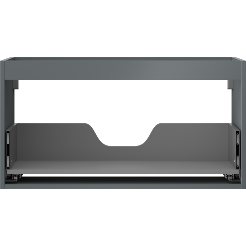 Mexen Box-A Unterschrankkorpus 90 cm, 1 Schublade, Graphit matt - 91AX0-0900-470-1-66