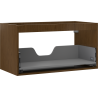 Mexen Box-A Unterschrankkorpus 90 cm, 1 Schublade, Nussbaum - 91AX0-0900-470-1-86