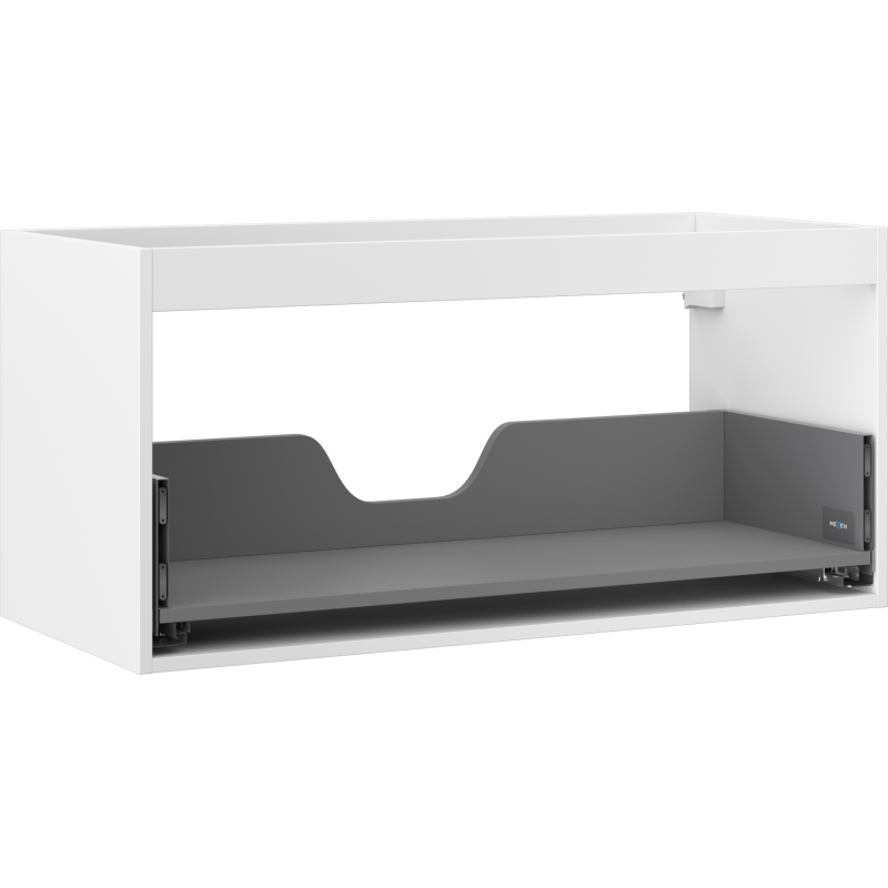 Mexen Box-A Unterschrankkorpus 100 cm, 1 Schublade, weiß matt - 91AX0-1000-470-1-01