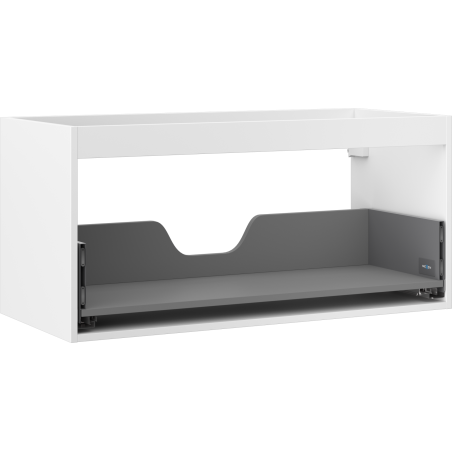 Mexen Box-A Unterschrankkorpus 100 cm, 1 Schublade, weiß matt - 91AX0-1000-470-1-01