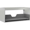 Mexen Box-A Korpus für Waschtischunterschrank 100 cm, 1 Schublade, Grau Matt - 91AX0-1000-470-1-62