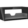 Mexen Box-A Unterschranken-Korpus 100 cm, 1 Schublade, Schwarz Hochglanz - 91AX0-1000-470-1-70