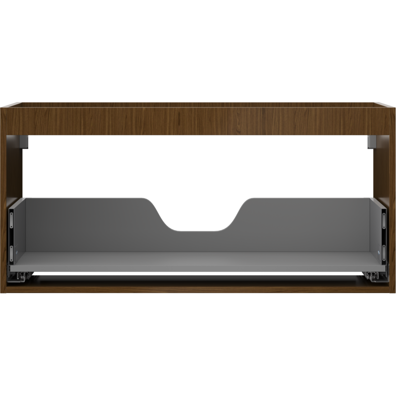 Mexen Box-A Unterschrankkorpus 100 cm, 1 Schublade, Nussbaum - 91AX0-1000-470-1-86