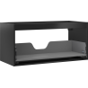 Mexen Box-A Waschtischunterschrank 100 cm, 1 Schublade, schwarz matt - 91AX0-1000-470-1-71