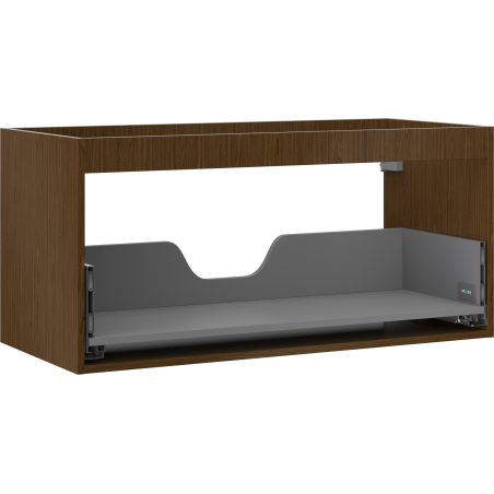 Mexen Box-A Unterschrankkorpus 100 cm, 1 Schublade, Nussbaum - 91AX0-1000-470-1-86