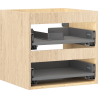 Mexen Box-A Korpus Waschtischschrank 50 cm, 2 Schubladen, Eiche - 91AX0-0500-470-2-81