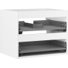Mexen Box-A Schrankkorpus für Waschtisch 60 cm, 2 Schubladen, weiß matt - 91AX0-0600-470-2-01