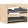Mexen Box-A Korpus Waschtischunterschrank 60 cm, 2 Schubladen, Eiche - 91AX0-0600-470-2-81