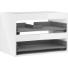 Mexen Box-A Unterschrank-Korpus 70 cm, 2 Schubladen, weiß glänzend - 91AX0-0700-470-2-00