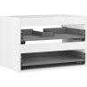 Mexen Box-A Korpus des Waschtischunterschranks 70 cm, 2 Schubladen, weiß matt - 91AX0-0700-470-2-01