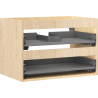Mexen Box-A Schrankkorpus für Waschtischunterschrank 70 cm, 2 Schubladen, Eiche - 91AX0-0700-470-2-81