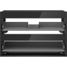 Mexen Box-A Korpus Waschtischschrank 70 cm, 2 Schubladen, schwarzer Glanz - 91AX0-0700-470-2-70