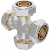 Mexen PEX-S Schraubvierwegstück PEX 16 x 16 x 16 x 16 - W97237-161616-00