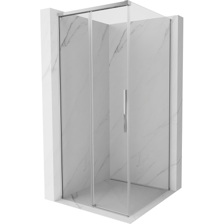 Mexen Rox Duschkabine Schiebetür 95 x 95 cm, transparent, Chrom - 8C2-095-095-01-00