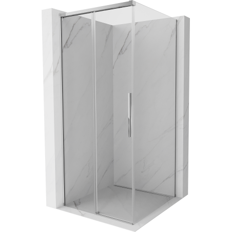 Mexen Rox Schiebeduschkabine 100 x 100 cm, transparent, chrom - 8C2-100-100-01-00