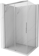 Mexen Rox Duschkabine Schiebetür 125 x 100 cm, transparent, Chrom - 8C2-125-100-01-00