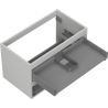 Mexen Box-A Unterschrank 80 cm, 2 Schubladen, Grau Matt - 91AX0-0800-470-2-62