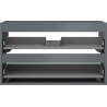 Mexen Box-A Korpus für Waschtischunterschrank 80 cm, 2 Schubladen, Graphit matt - 91AX0-0800-470-2-66