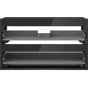 Mexen Box-A Korpus Waschtischunterschrank 80 cm, 2 Schubladen, schwarz glänzend - 91AX0-0800-470-2-70