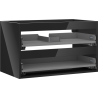 Mexen Box-A Korpus Waschtischunterschrank 80 cm, 2 Schubladen, schwarz glänzend - 91AX0-0800-470-2-70