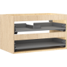 Mexen Box-A Korpus des Waschtischschranks 80 cm, 2 Schubladen, Eiche - 91AX0-0800-470-2-81