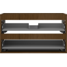 Mexen Box-A Korpus des Waschbeckenschranks 80 cm, 2 Schubladen, Nuss - 91AX0-0800-470-2-86