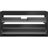 Mexen Box-A Unterschrank-Korpus 90 cm, 2 Schubladen, schwarz matt - 91AX0-0900-470-2-71