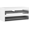 Mexen Box-A Korpus für Waschbeckenschrank 100 cm, 2 Schubladen, weiß matt - 91AX0-1000-470-2-01