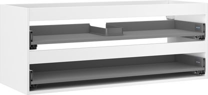 Mexen Box-A Korpus des Waschtischunterschranks 120 cm, 2 Schubladen, weiß matt - 91AX0-1200-470-2-01