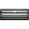 Mexen Box-A Korpus des Waschtischschranks 120 cm, 2 Schubladen, Graphit matt - 91AX0-1200-470-2-66