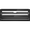 Mexen Box-A Unterschrankkorpus 120 cm, 2 Schubladen, schwarz glänzend - 91AX0-1200-470-2-70