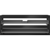 Mexen Box-A Korpus des Waschtischunterschranks 120 cm, 2 Schubladen, Schwarz Matt - 91AX0-1200-470-2-71