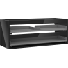 Mexen Box-A Unterschrankkorpus 120 cm, 2 Schubladen, schwarz glänzend - 91AX0-1200-470-2-70