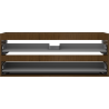 Mexen Box-A Korpus Waschtischunterschrank 120 cm, 2 Schubladen, Nussbaum - 91AX0-1200-470-2-86